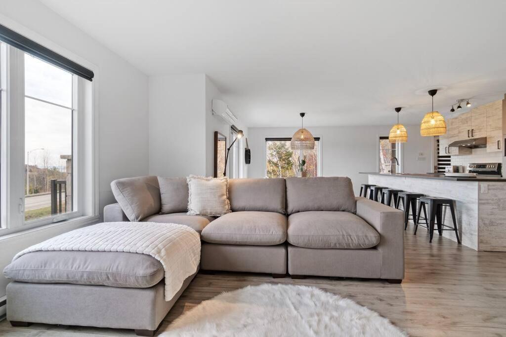 Apartmán Initial - Boho - Mont-Sainte-Anne Beaupré Exteriér fotografie