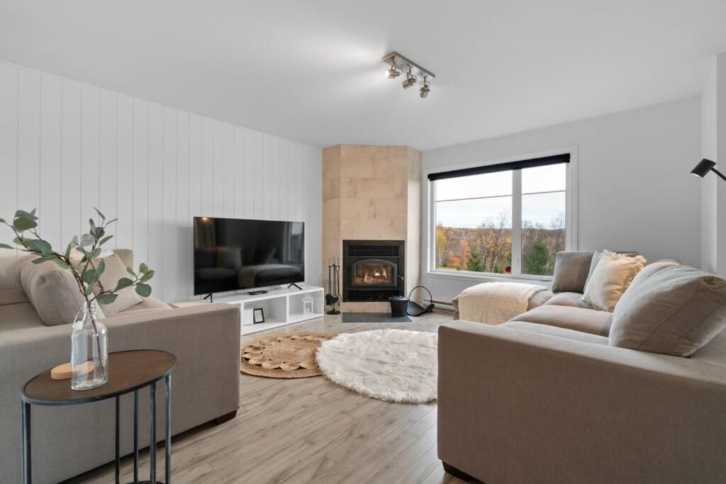 Apartmán Initial - Boho - Mont-Sainte-Anne Beaupré Exteriér fotografie