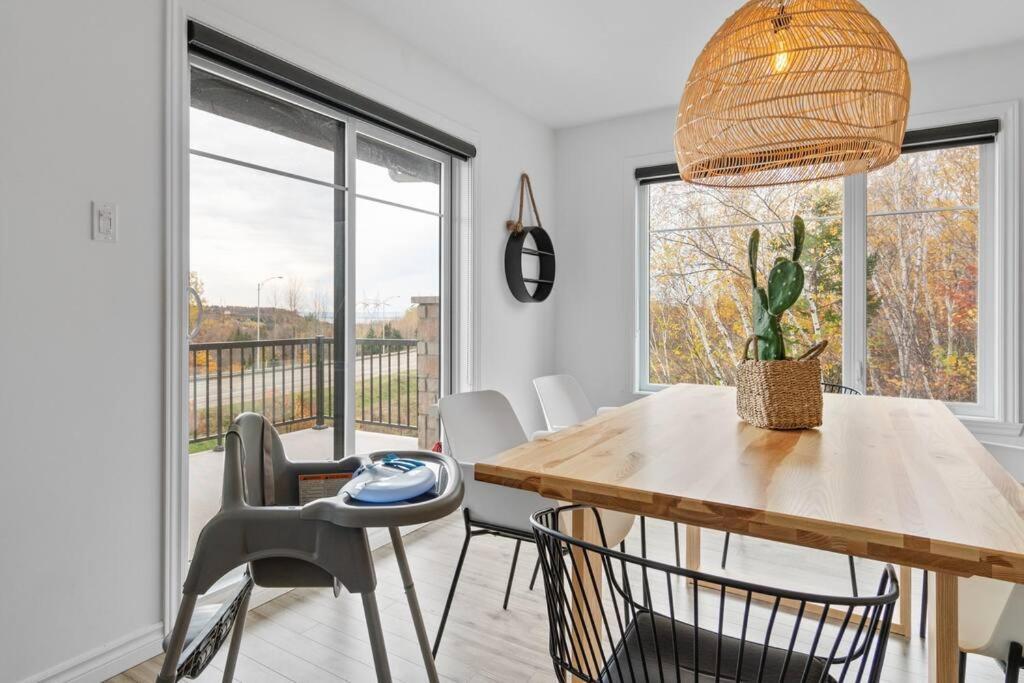 Apartmán Initial - Boho - Mont-Sainte-Anne Beaupré Exteriér fotografie